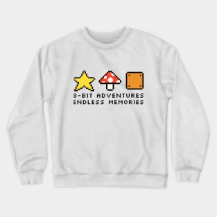 8-Bit Adventures Endless Memories Crewneck Sweatshirt